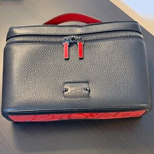 Christian Louboutin Black Bag with Red Accents